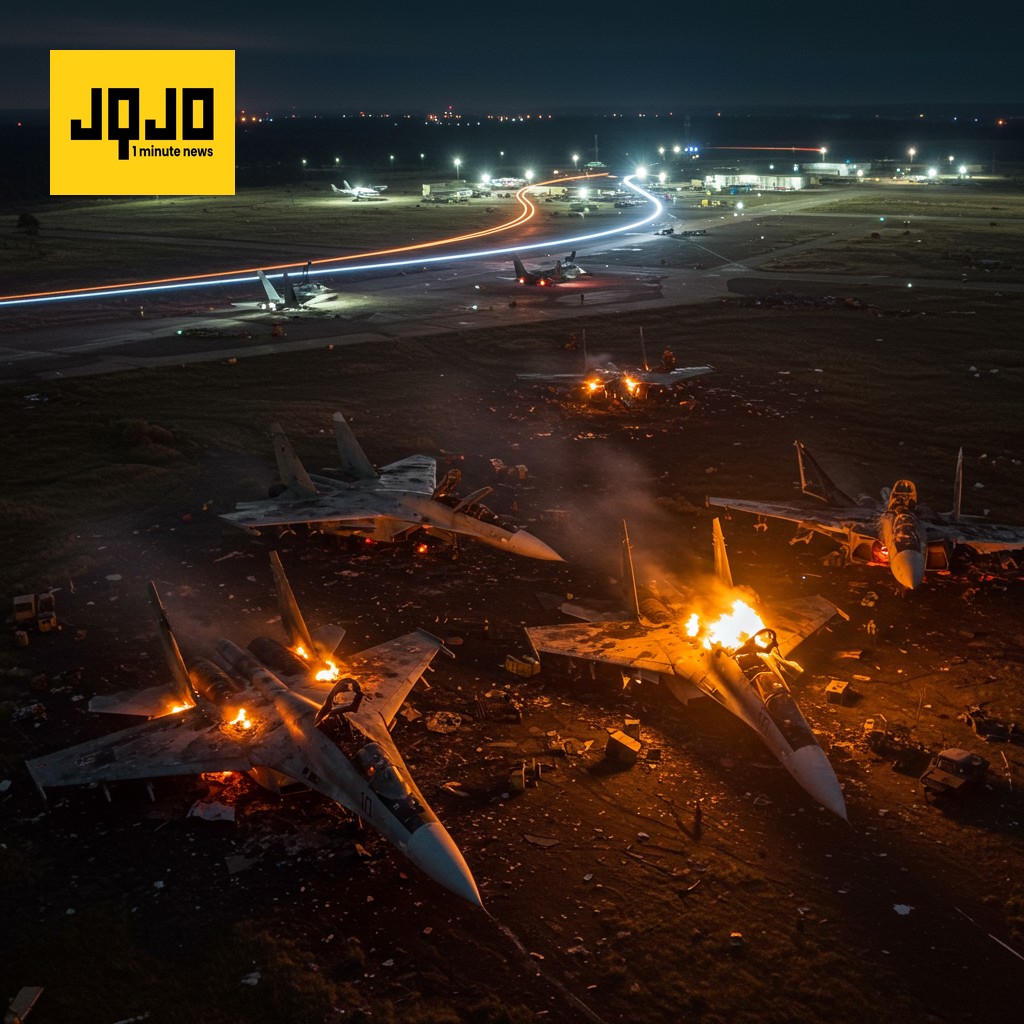 Ucrania destruye bombarderos rusos en base aérea de Marinovka