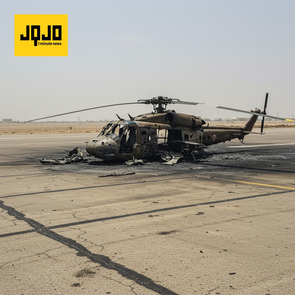 Helicóptero militar ugandés se estrella en Mogadiscio