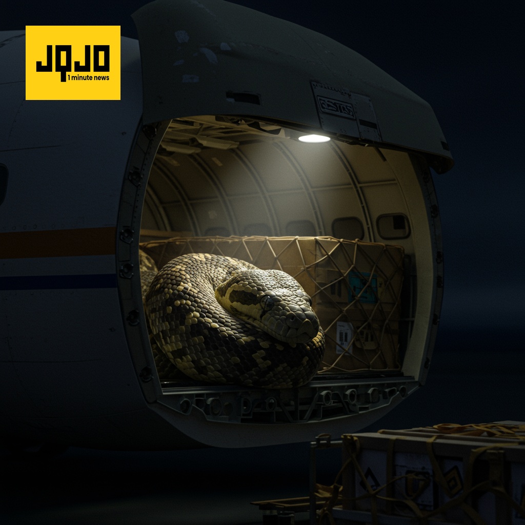 Serpiente en vuelo de Virgin Australia causa retraso