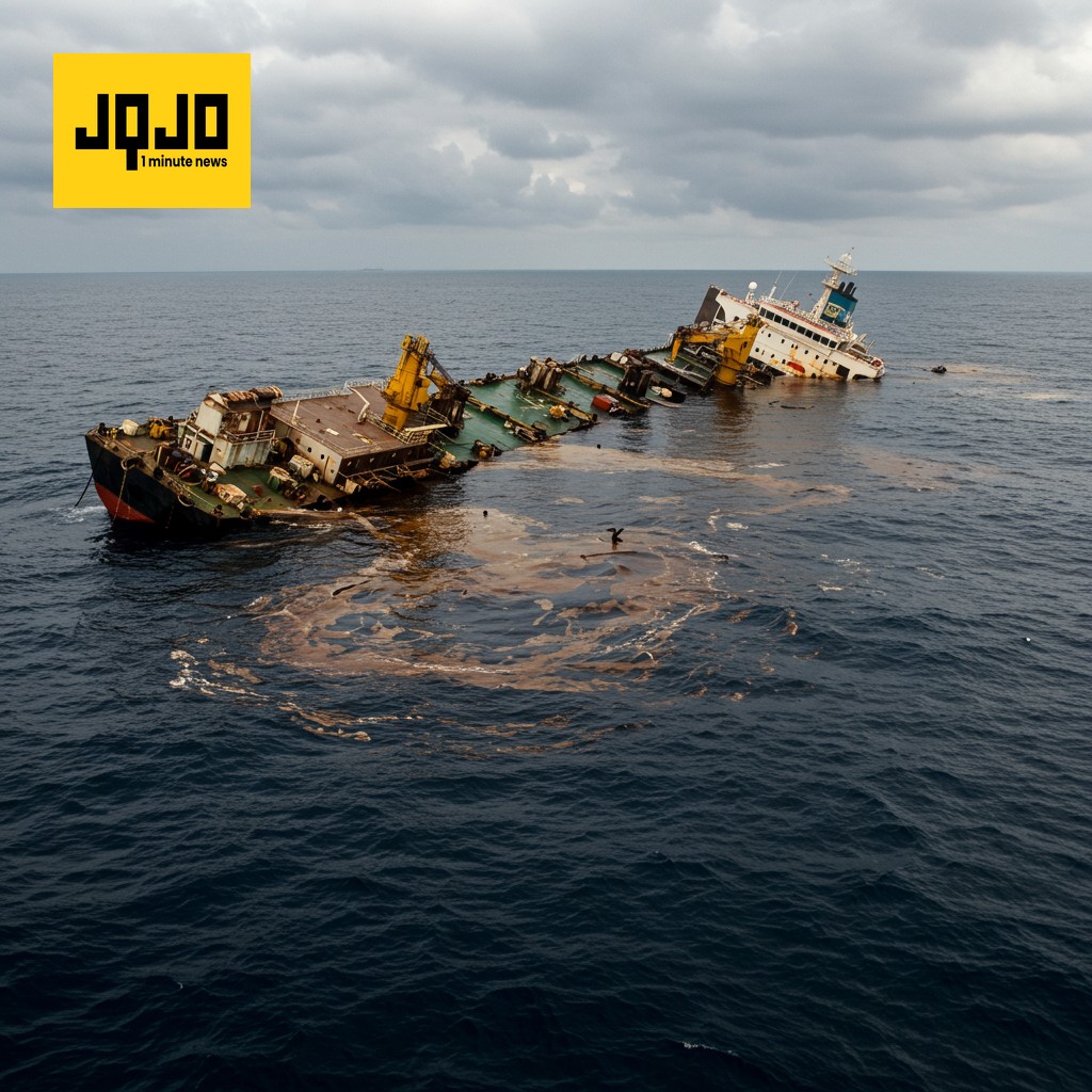 Barco petrolero se hunde en el Golfo de Suez dejando varios muertos y desaparecidos