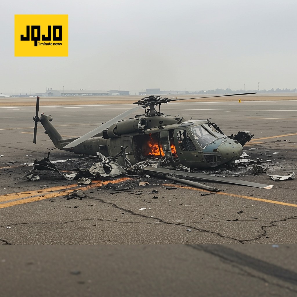 Accidente de helicóptero en Mogadiscio deja cinco muertos
