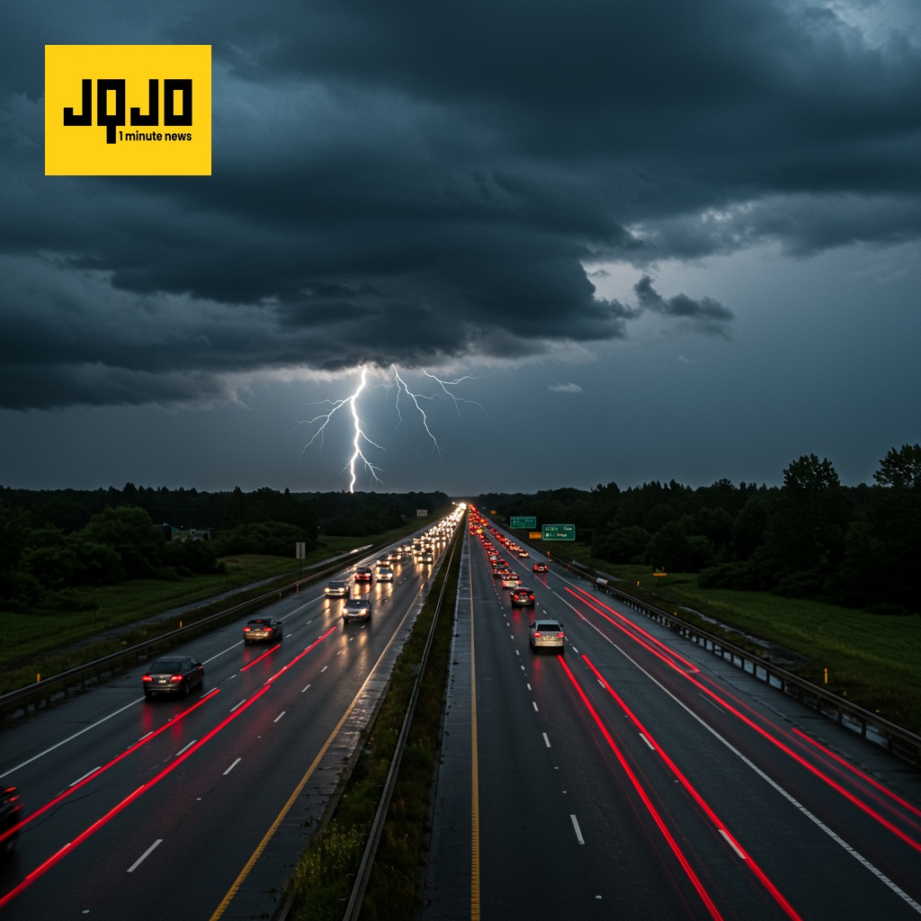 Fuertes tormentas amenazan viajes del 4 de julio en el noreste