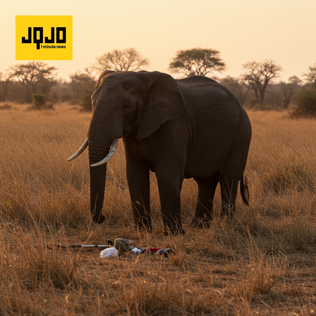 Elefante mata a dos turistas ancianas en Zambia