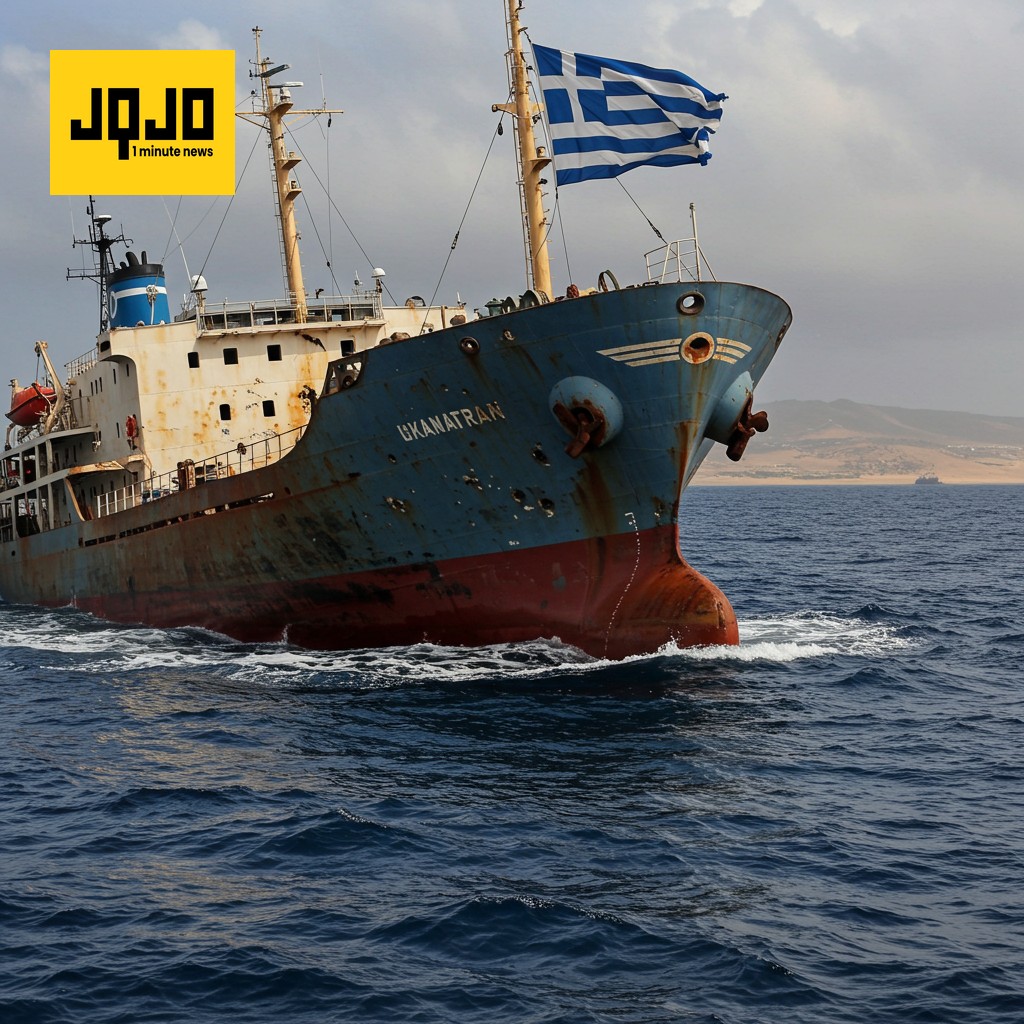 Ataque a barco griego en el Mar Rojo: comunicación interrumpida