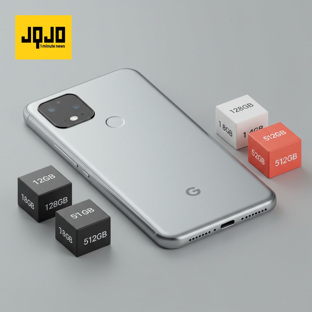 Options de couleur et de stockage limitées pour le Google Pixel 10 Pro