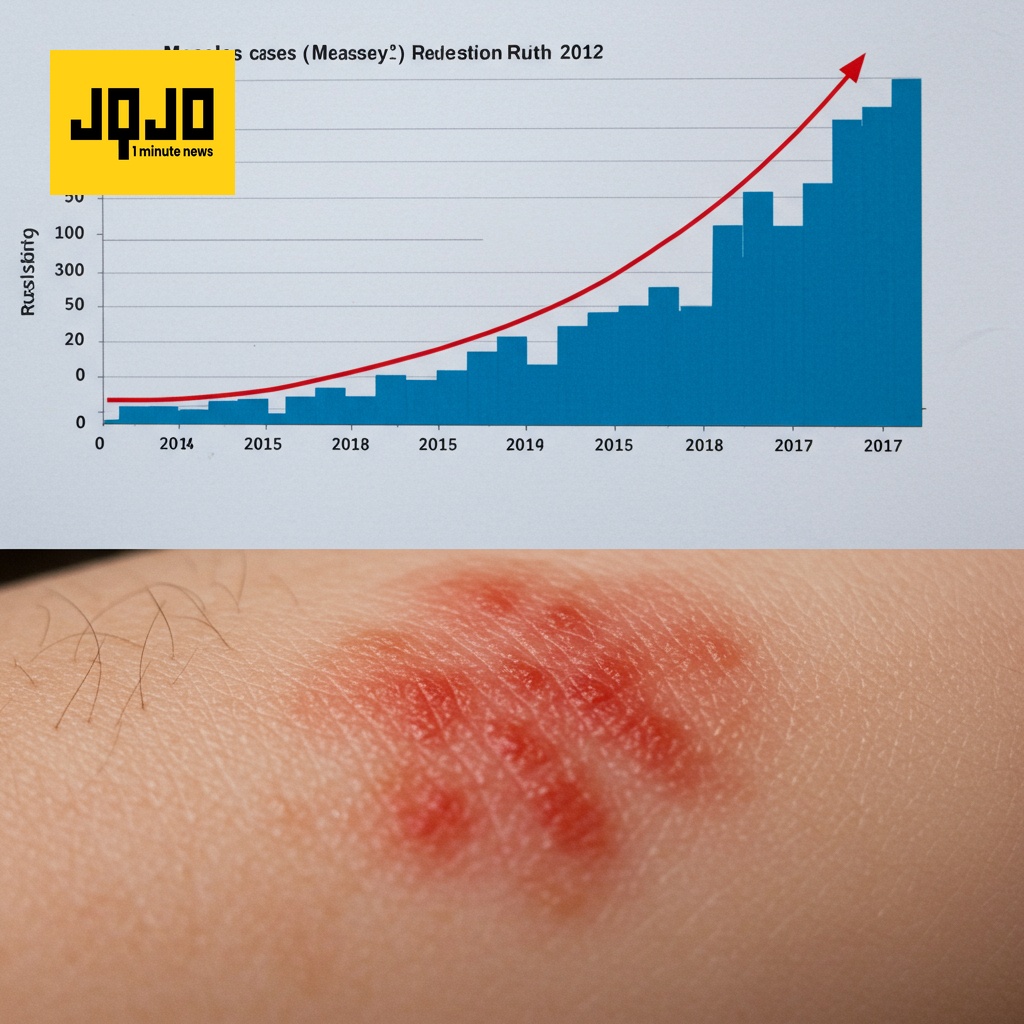 امریکہ میں خسرے کے کیسز میں تیزی سے اضافہ