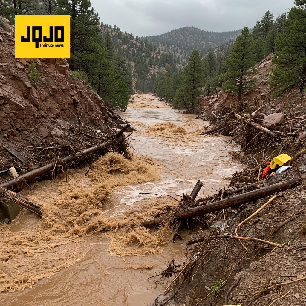 New Mexico Floods: Father, Children Missing
