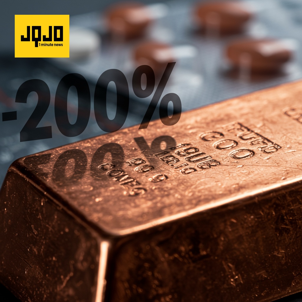 ट्रम्प ने तांबे के आयात पर 50% का टैरिफ लगाया