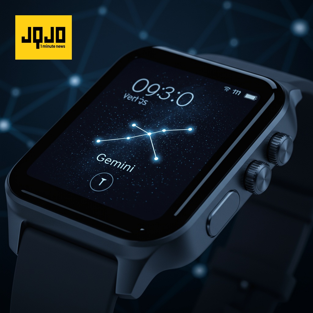 Google Gemini arrive sur les montres Wear OS