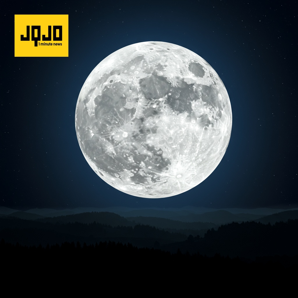 جولائی کا مکمل چاند اپنی چوٹی پر