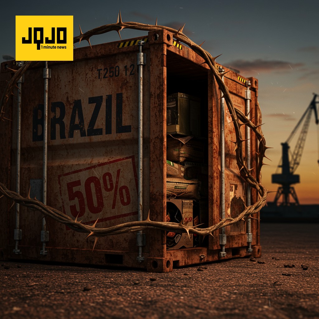 Trump Slaps 50% Tariff on Brazil, Citing Bolsonaro Case