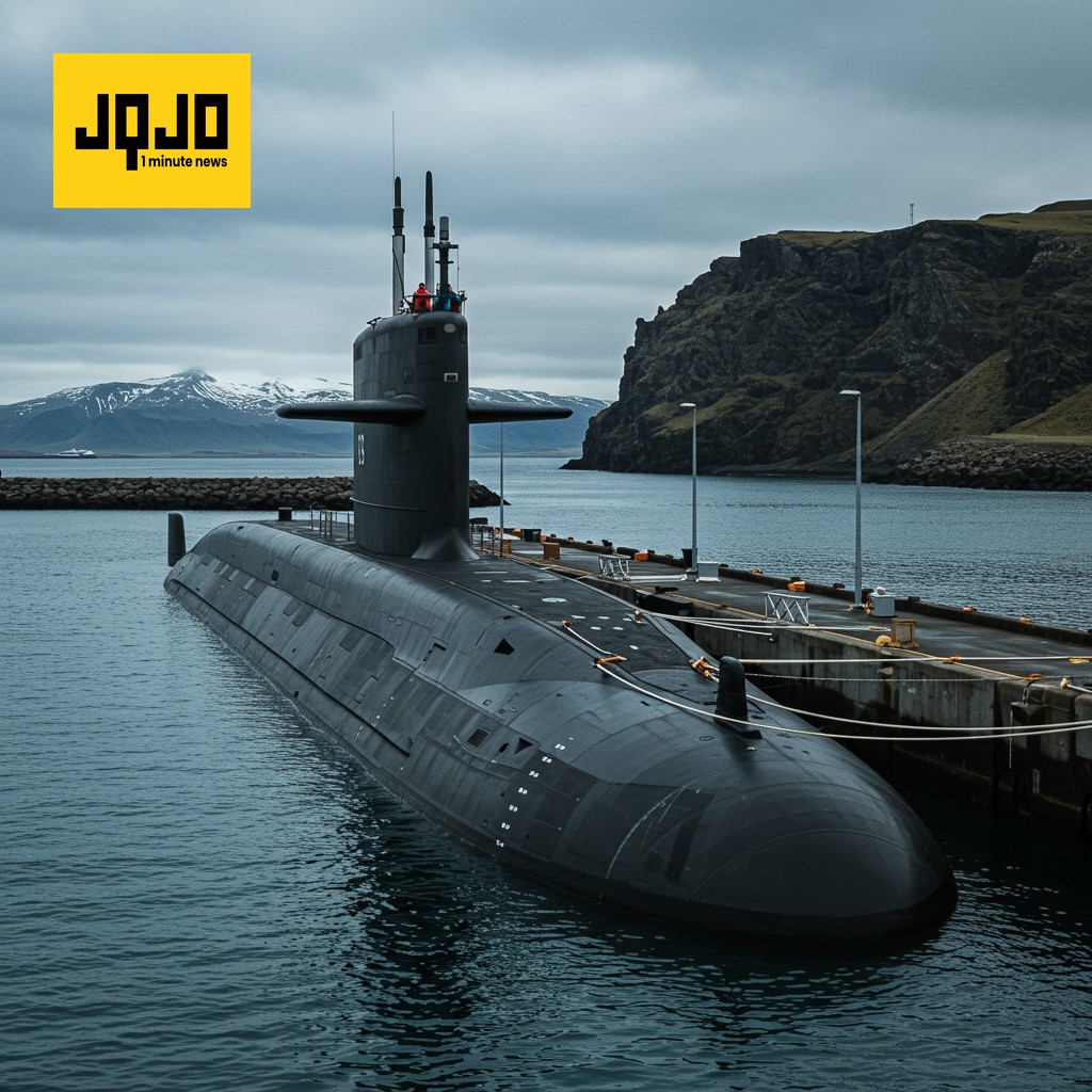 Submarino nuclear estadounidense visita Islandia en medio de tensiones con Rusia