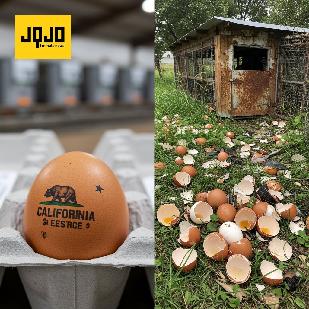 US Sues California Over High Egg Prices