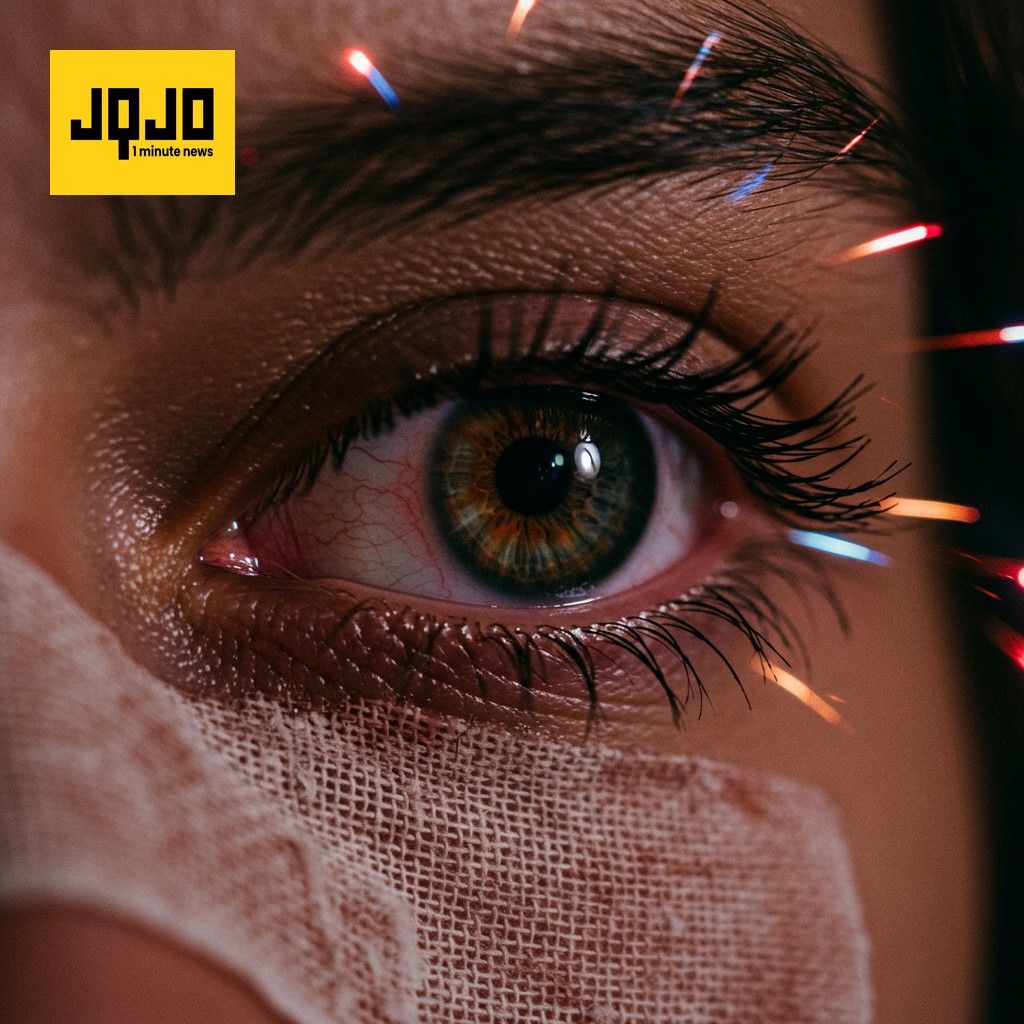 نجی ہیریس کو آتش بازی کے حادثے میں معمولی چوٹ