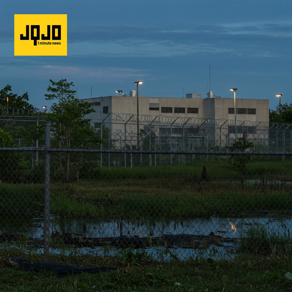 Florida Lawmakers Sue DeSantis Over Immigration Detention Center