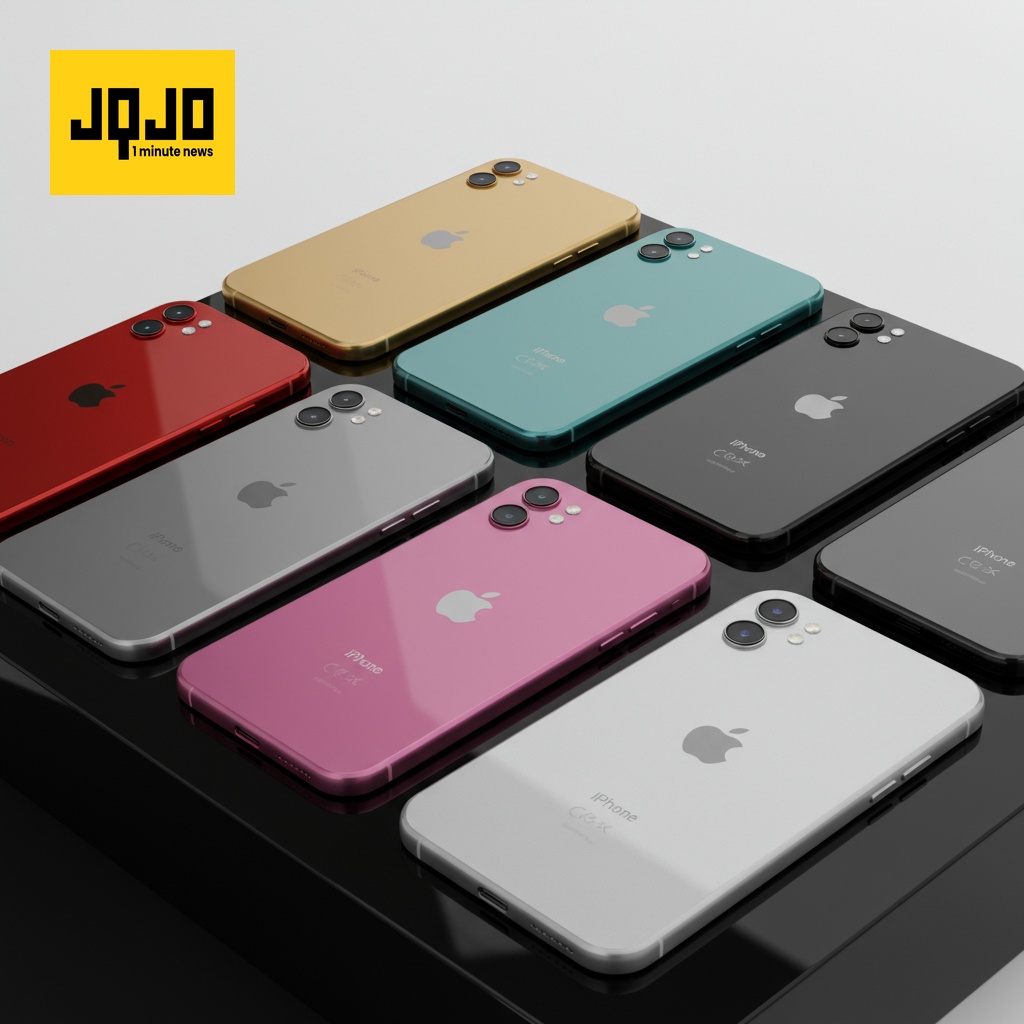 Couleurs iPhone 17 et 17 Air : Nouveau Palet Automne