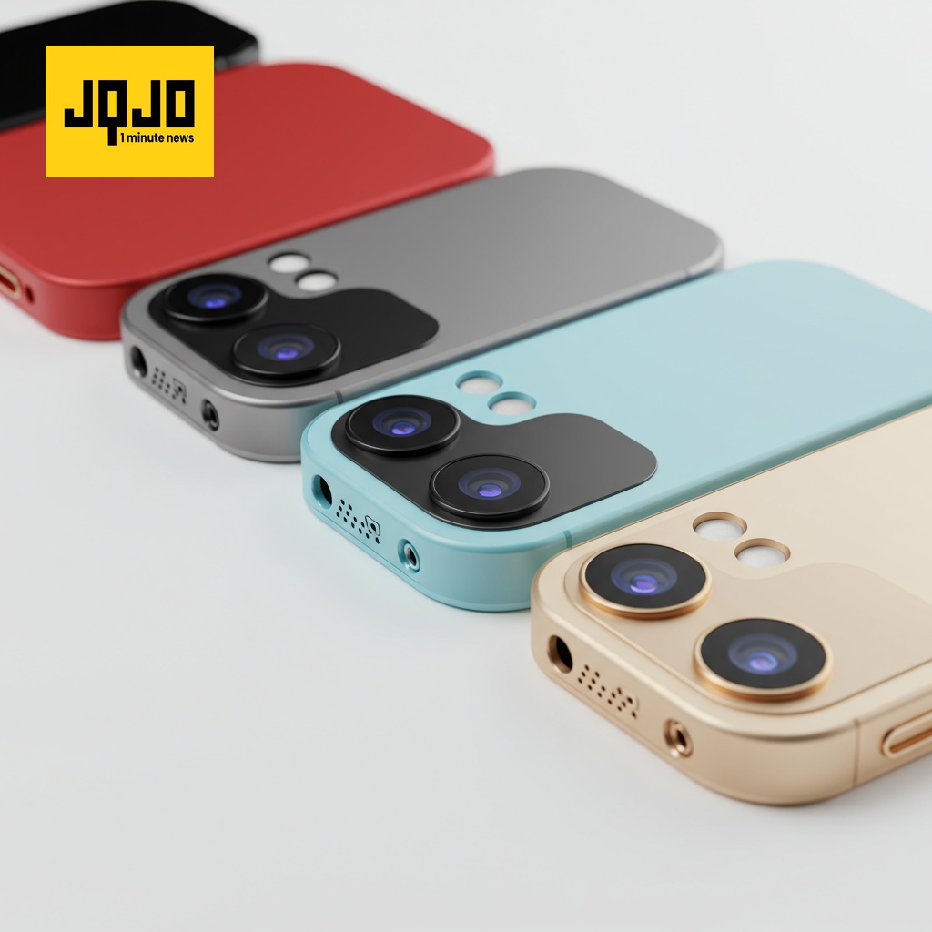 Fuite des couleurs de l'iPhone 17 et iPhone 17 Air