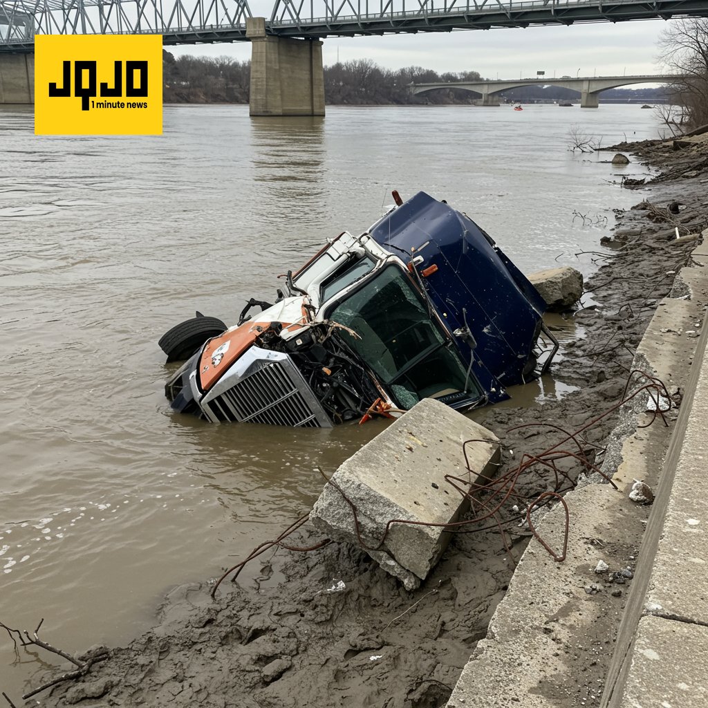 Truck Plunges from Delaware Memorial Bridge