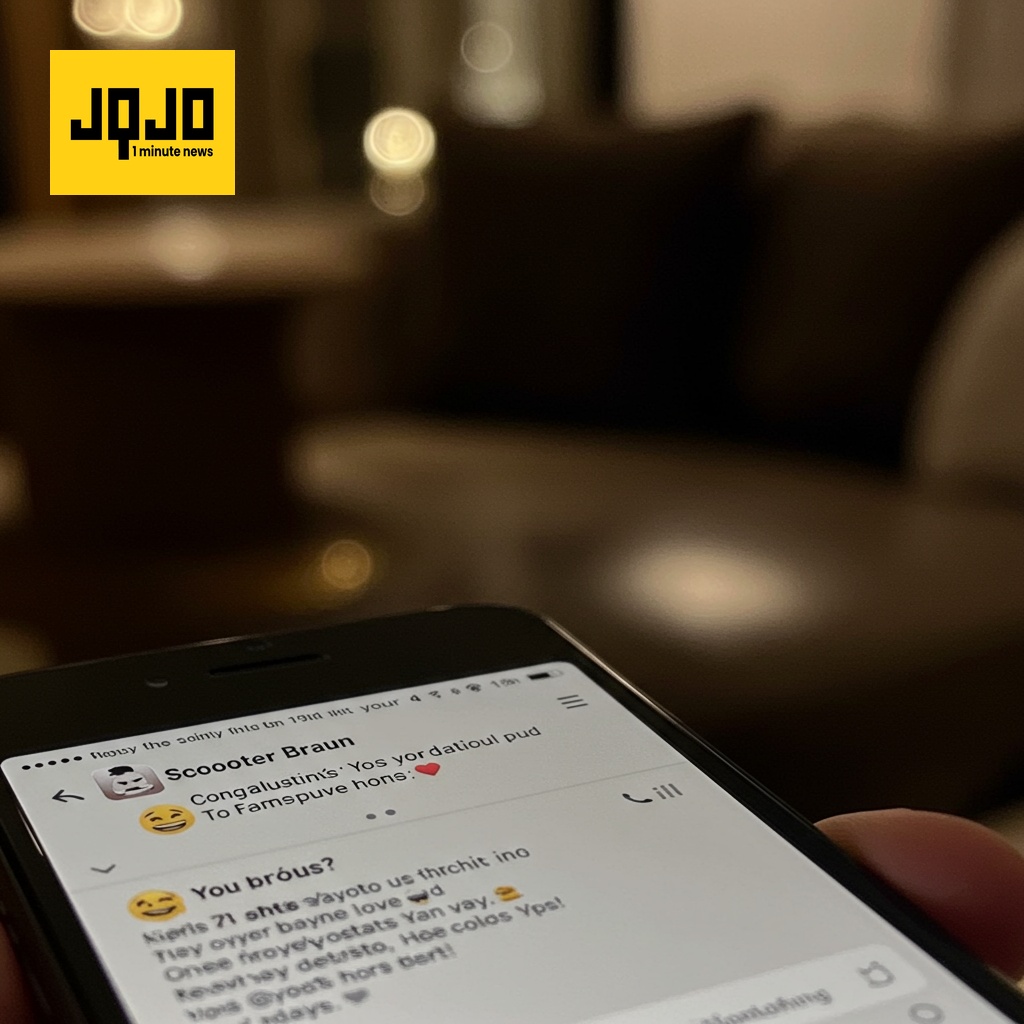 ہیلی بیبر نے سکوٹر براؤن کو پوشیدہ انداز میں تنقید کا نشانہ بنایا