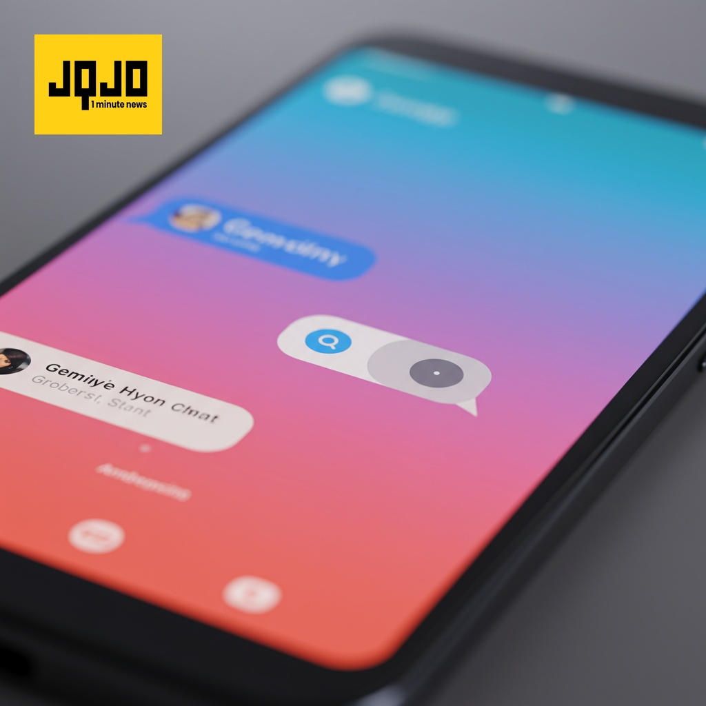 Recherche par conversation Gemini arrive sur Android