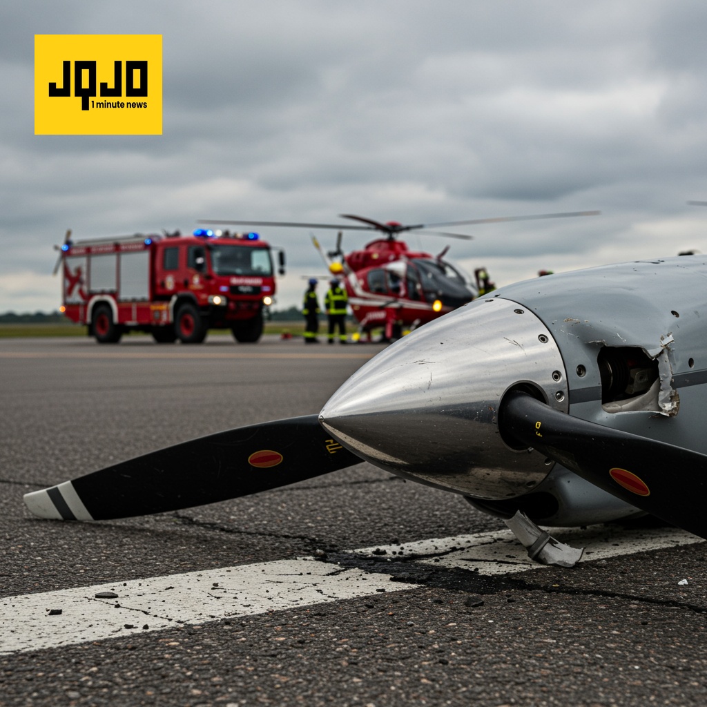 Plane Collision at London Southend Airport