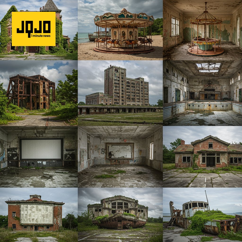 Sitios abandonados: destinos turísticos populares