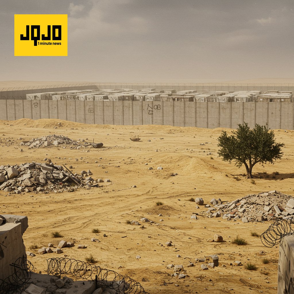 Gaza 'Humanitarian City' Plan Condemned as Concentration Camp