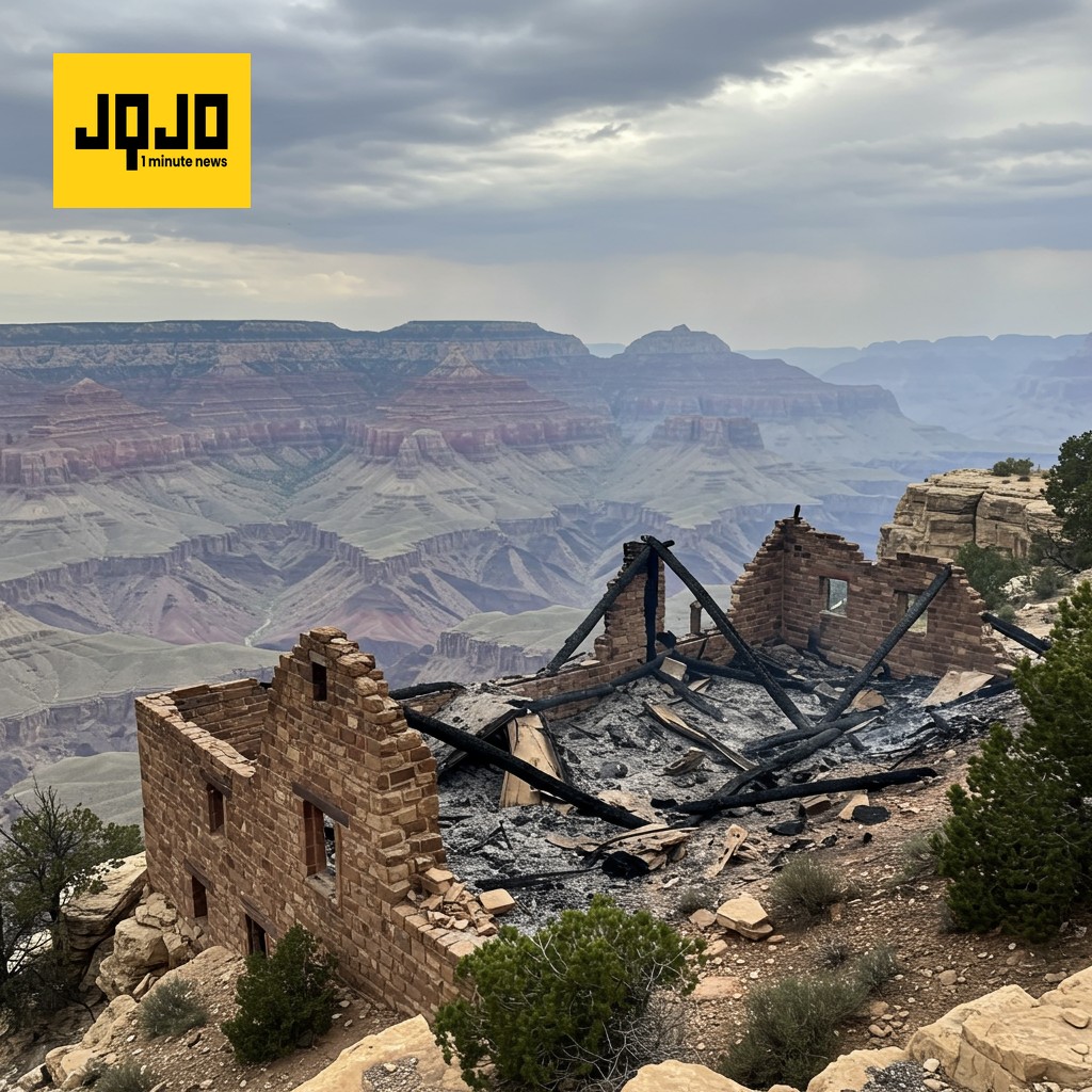 Incendio destruye el histórico Grand Canyon Lodge