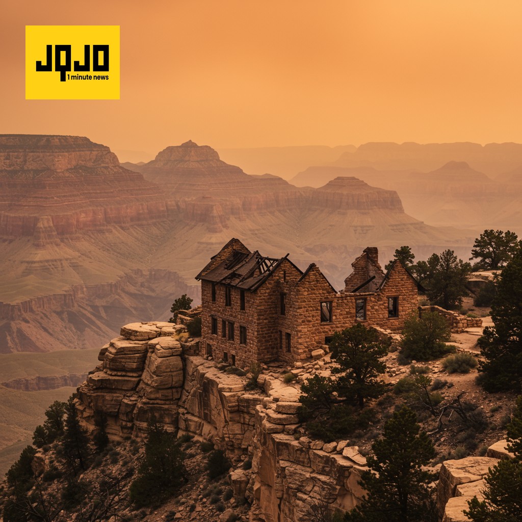 Incendio destruye el histórico Grand Canyon Lodge