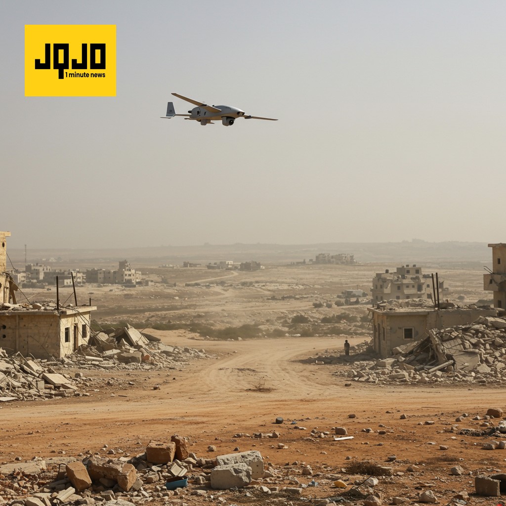 Dron israelí mata a civil desarmado en Gaza, generando controversia sobre crímenes de guerra