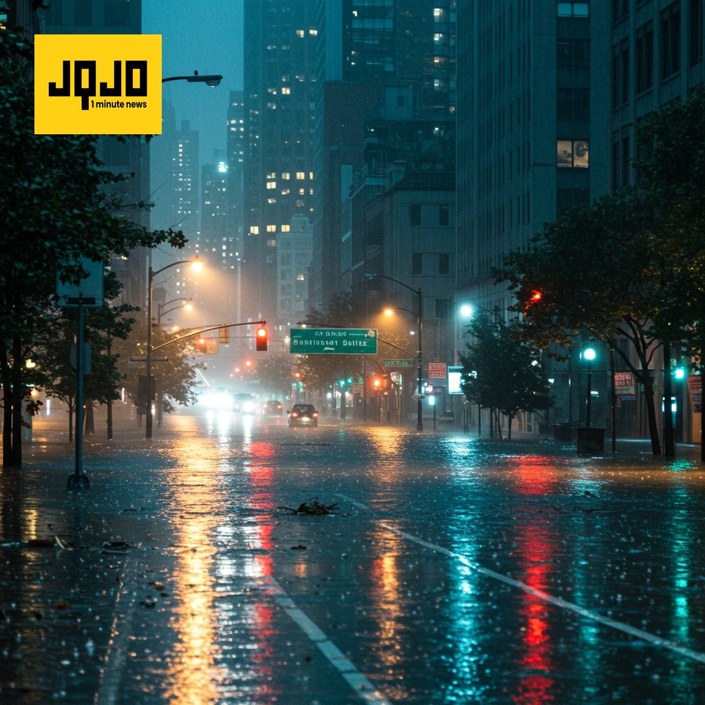 NYC Hit by Record-Breaking Rainfall, Widespread Flooding