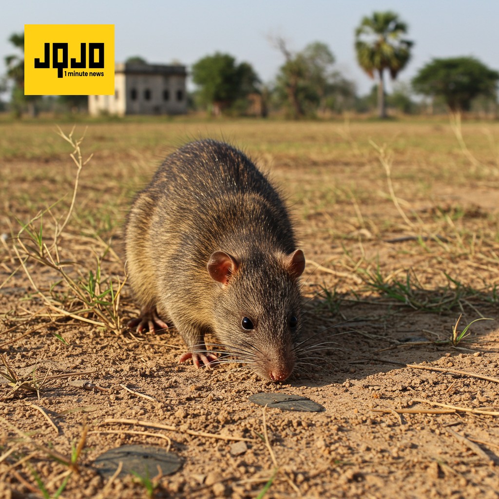 Ratas gigantes detectan minas en Camboya