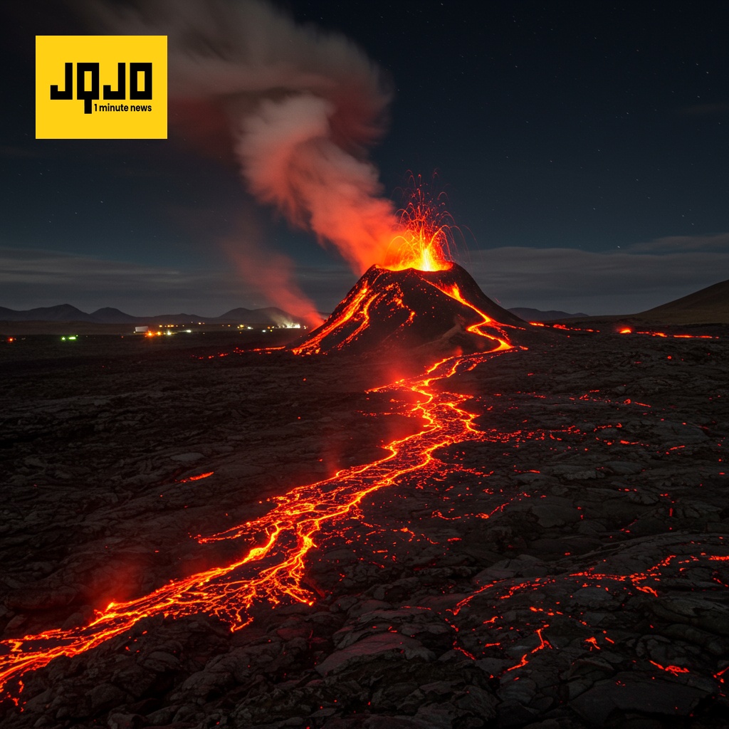 Iceland Volcano Erupts, Prompts Evacuations