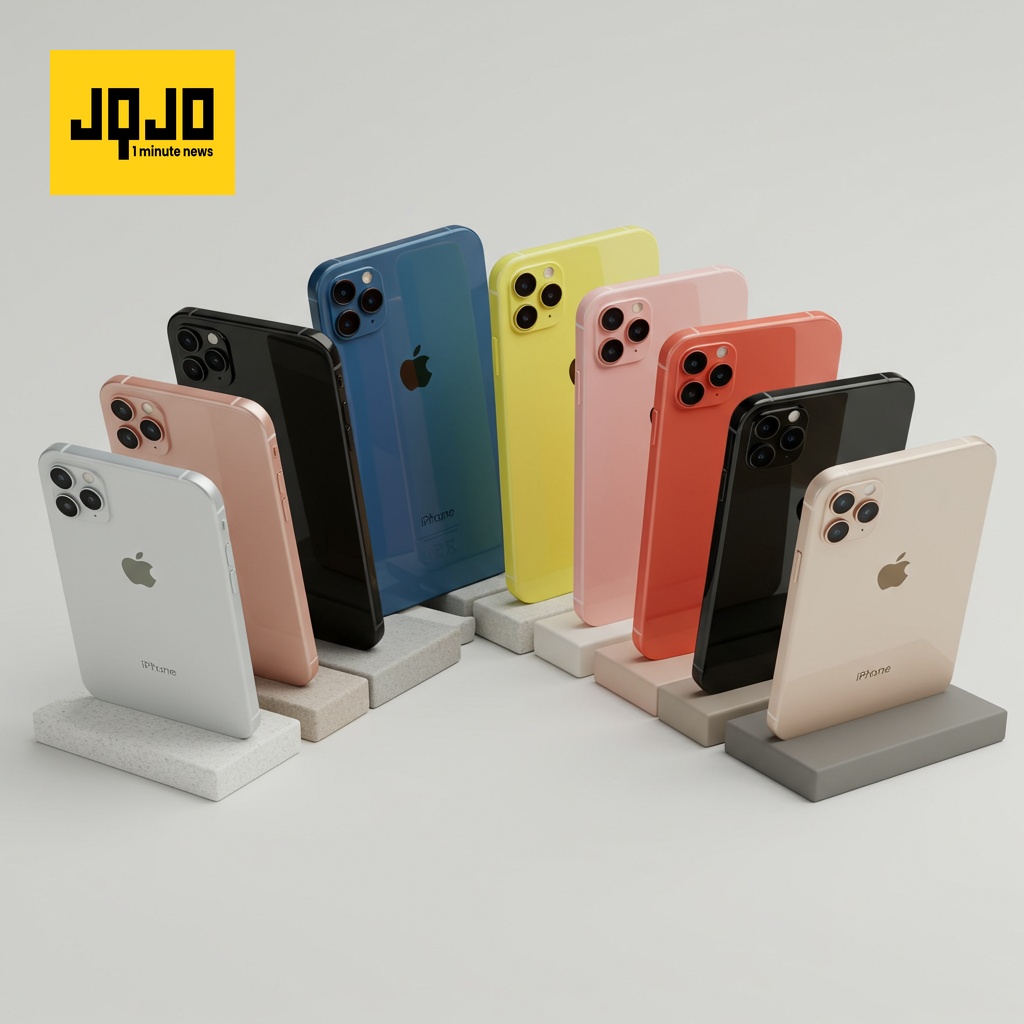 iPhone 17 : Une variété de couleurs attendue