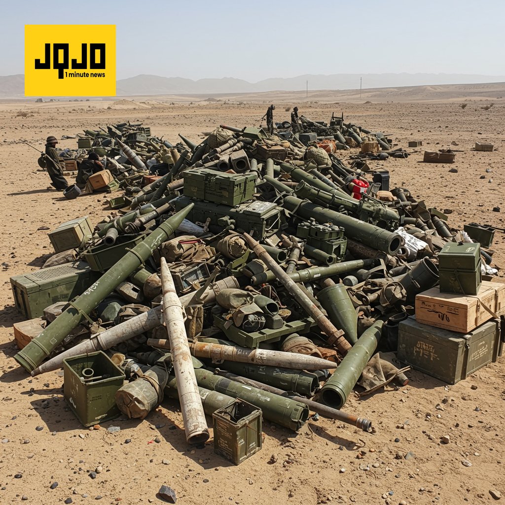 Yemen incauta 750 toneladas de armas iraníes destinadas a los hutíes