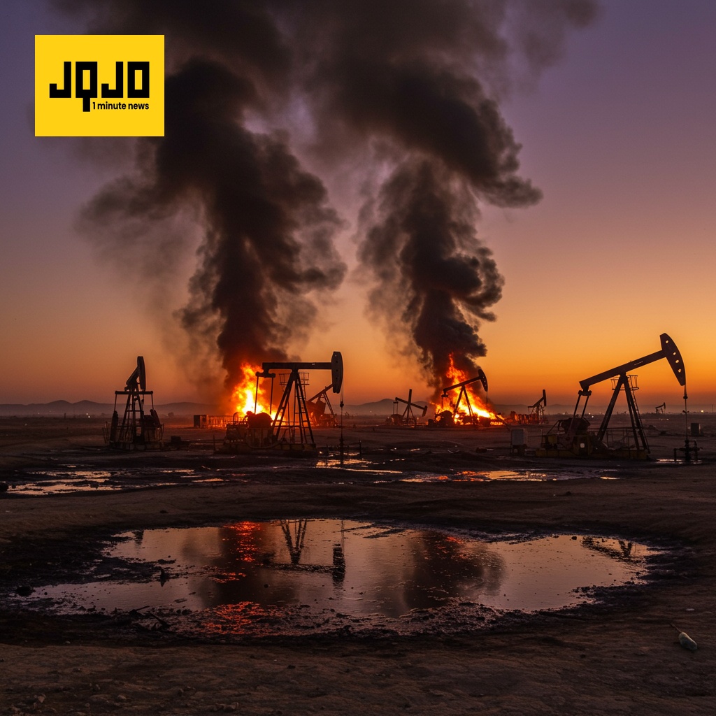 Ataques con drones dañan campos petrolíferos kurdos