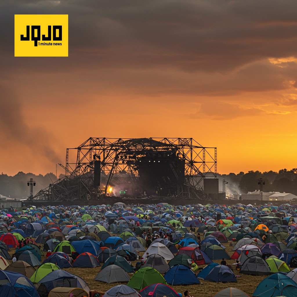 Tomorrowland کا مرکزی اسٹیج آگ لگنے کے باوجود فیسٹیول جاری رہے گا