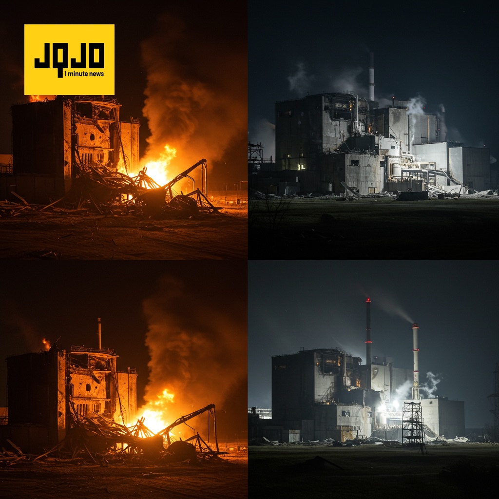 Iran Nuclear Sites Damaged in US Airstrikes