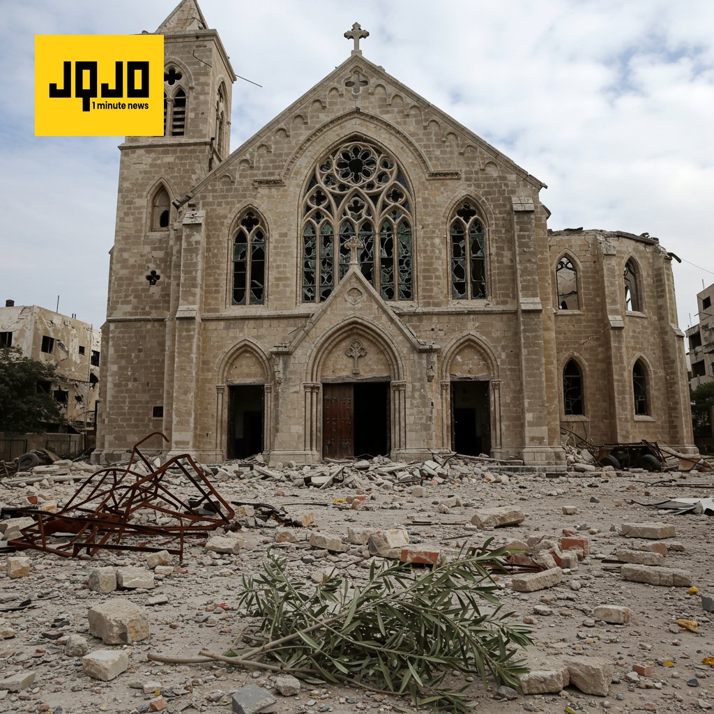 Israel lamenta ataque en iglesia de Gaza