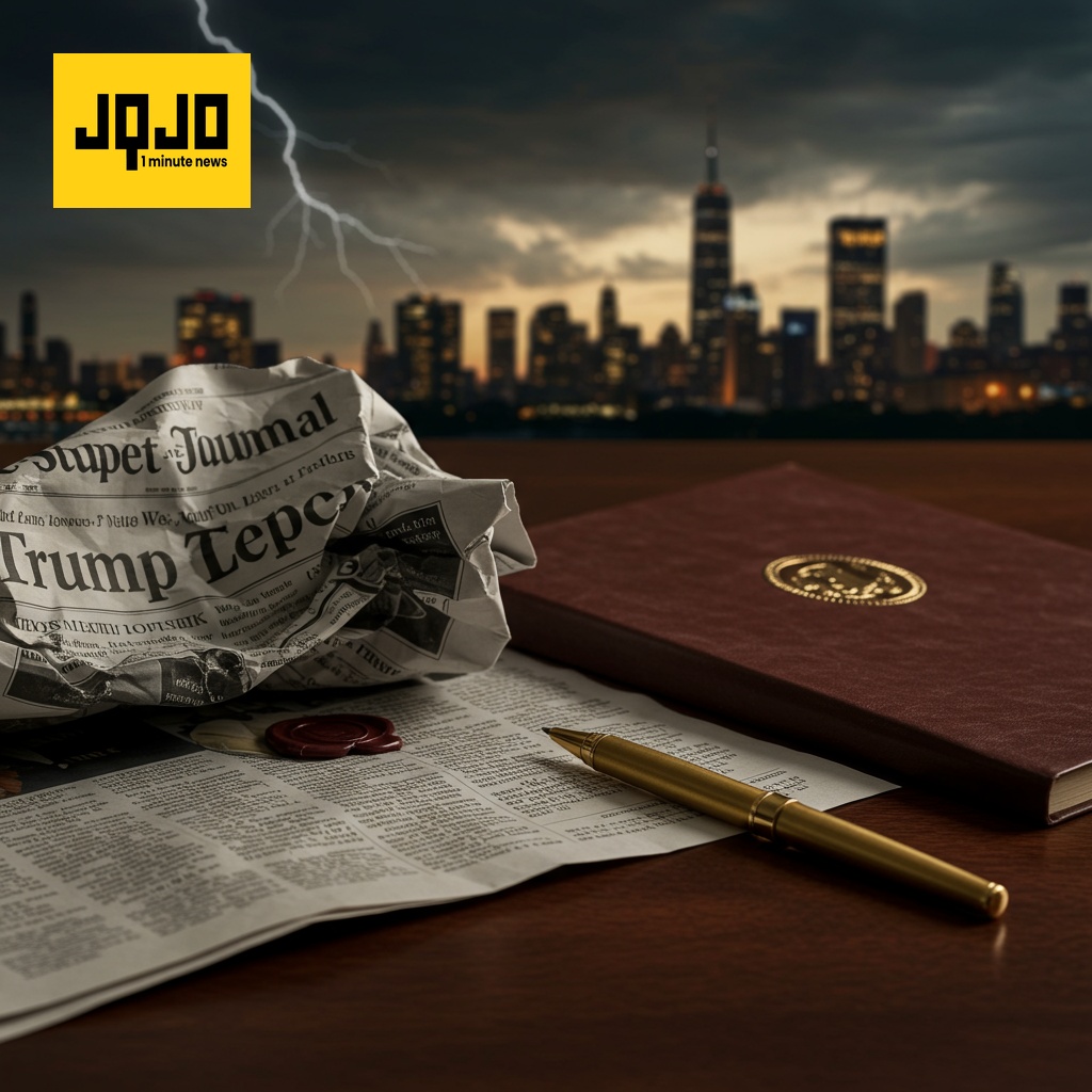 Trump Threatens Lawsuit Over Epstein Article