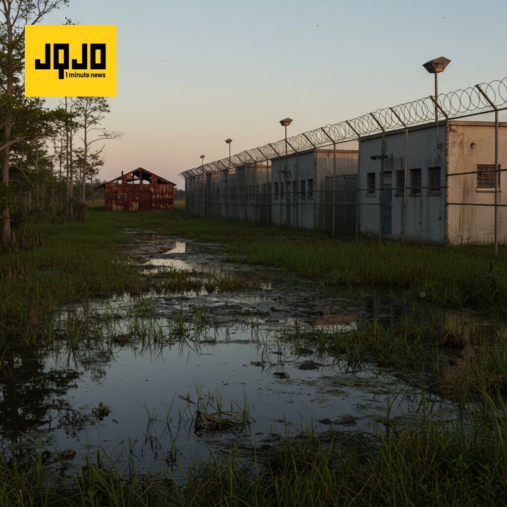 Secret Migrant Detention Center Built in Florida Everglades