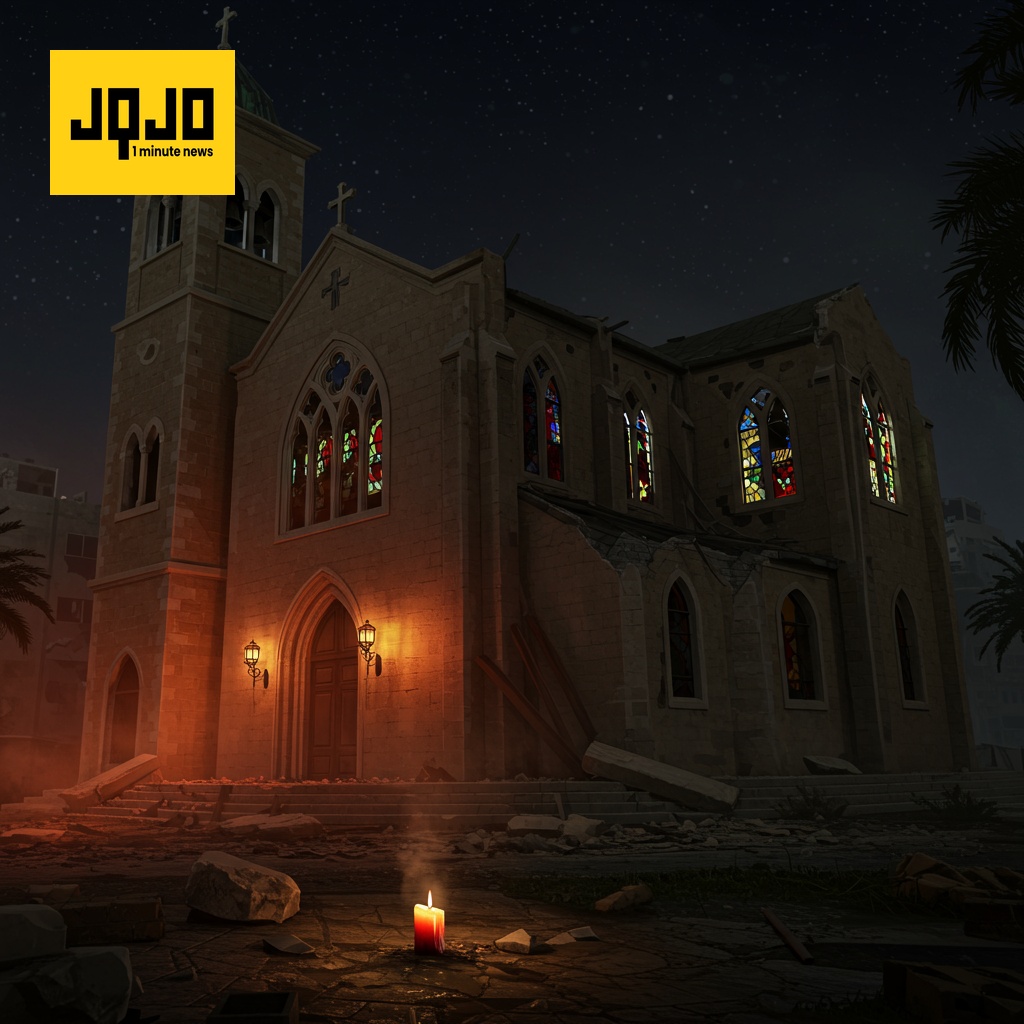 Israel lamenta ataque mortal a iglesia en Gaza