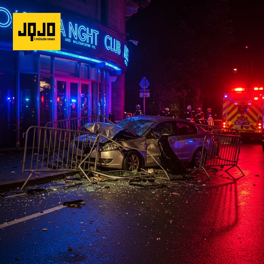 Drunk Driver Rams LA Nightclub Crowd, 30 Injured