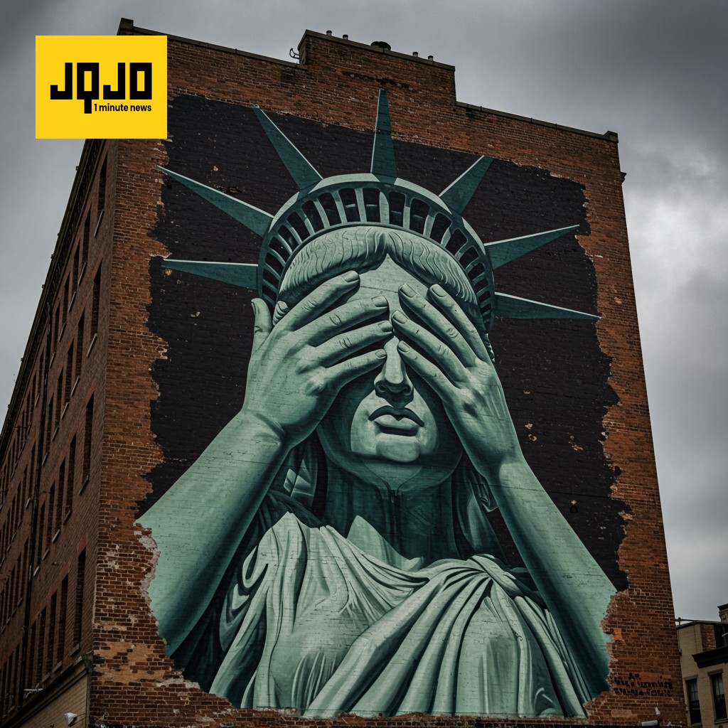 Statue of Liberty Mural Sparks Republican Outrage