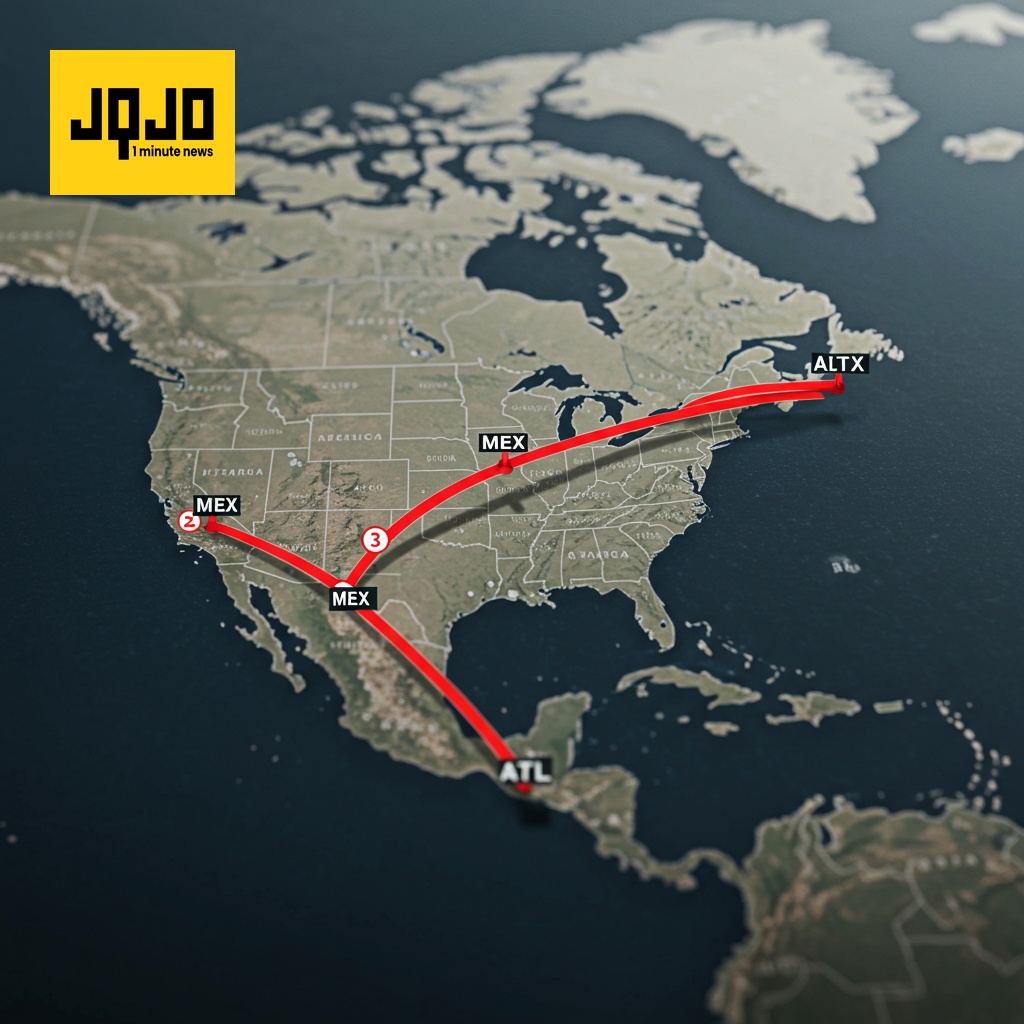 US Imposes Flight Restrictions on Mexico, Threatens Airline Partnership