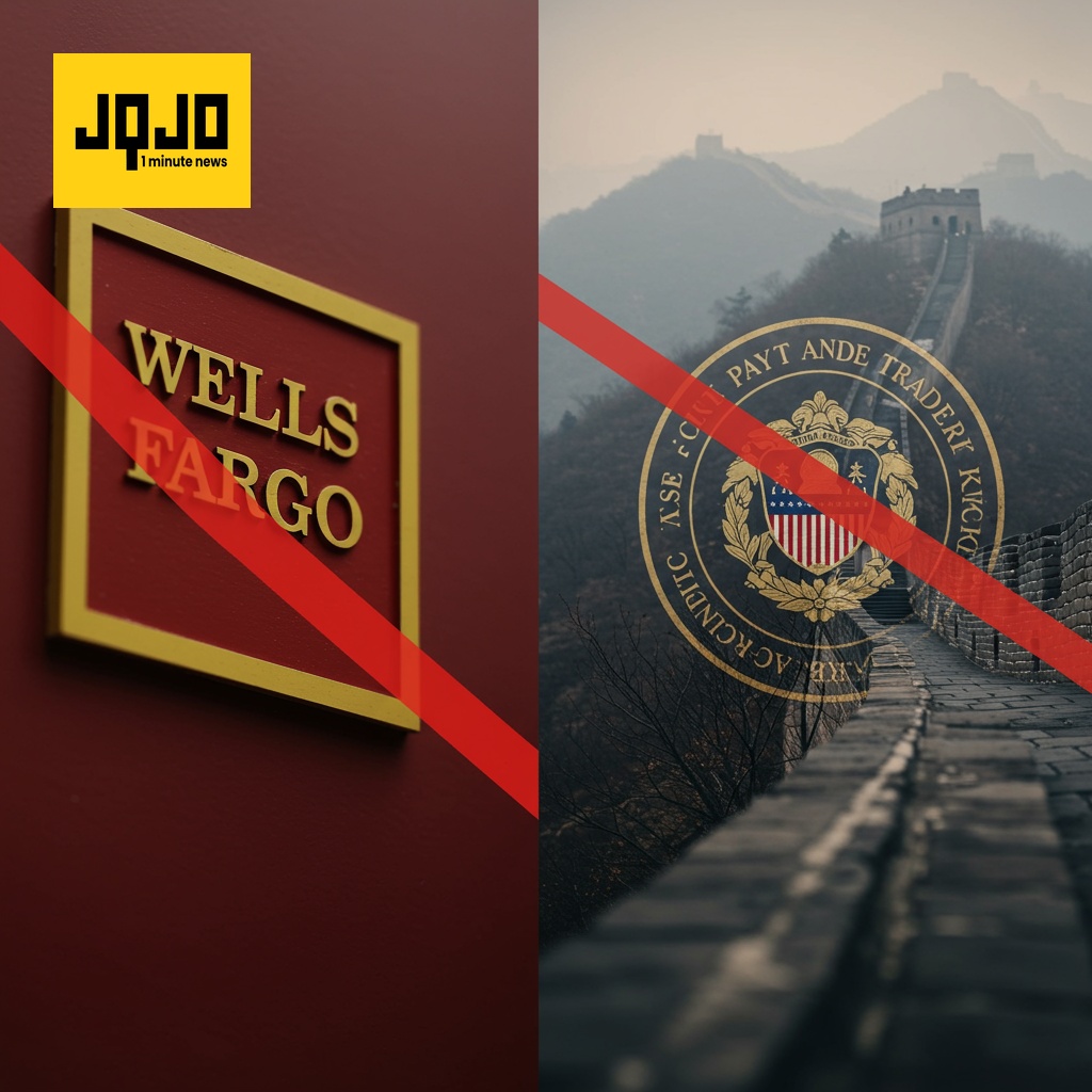 China impide la salida del país a ejecutiva de Wells Fargo y empleado estadounidense