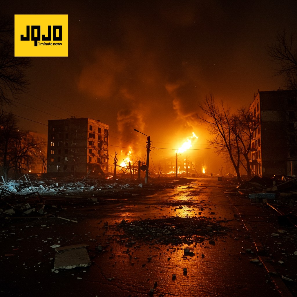 Ataque masivo ruso deja muertos y heridos en Kiev