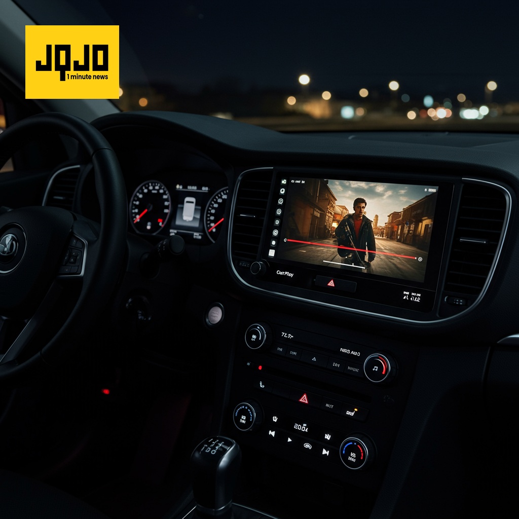 Diffusion vidéo CarPlay iOS 17 : limitée aux voitures stationnées