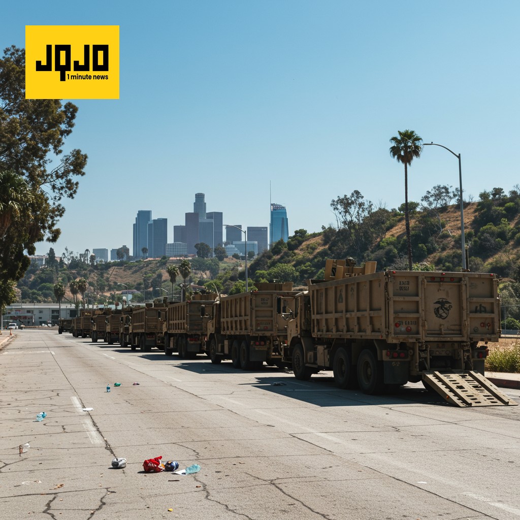 Marines Withdraw from Los Angeles Protest Response