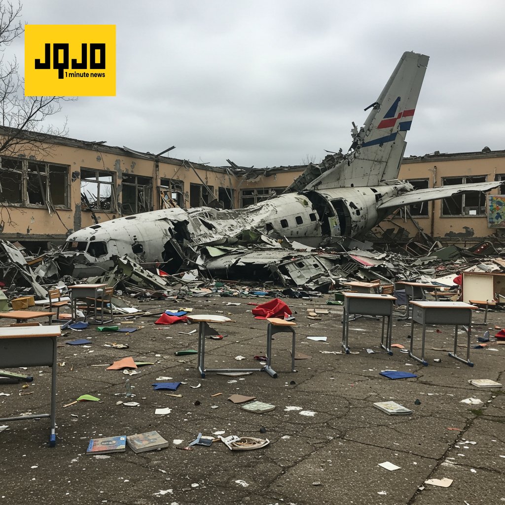 Avión militar se estrella en escuela de Dhaka, causando múltiples muertes